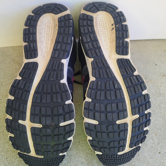 WOMENS IZ 10 NEW BALANCE Blue Purple TECHRIDE 470 WALKING RUNNING SNEAKER SHOES. - Picture 13 of 13